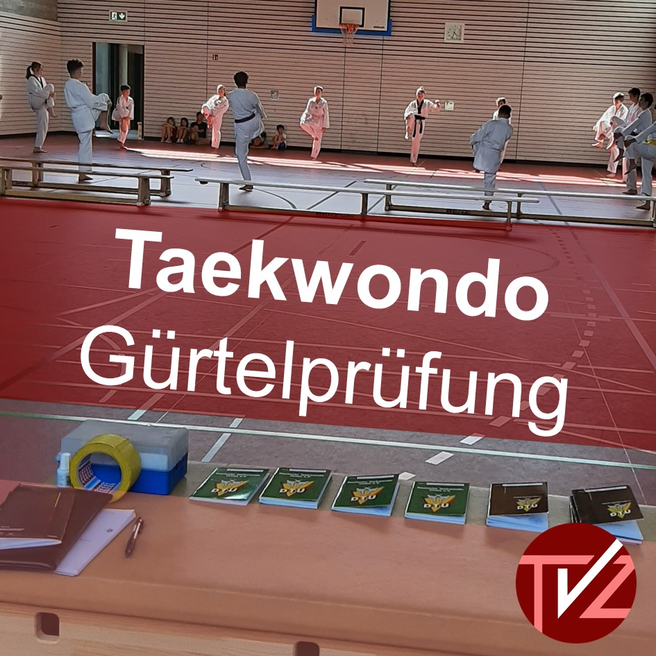 Read more about the article Taekwondo: TVZ bei Gürtelprüfung erfolgreich