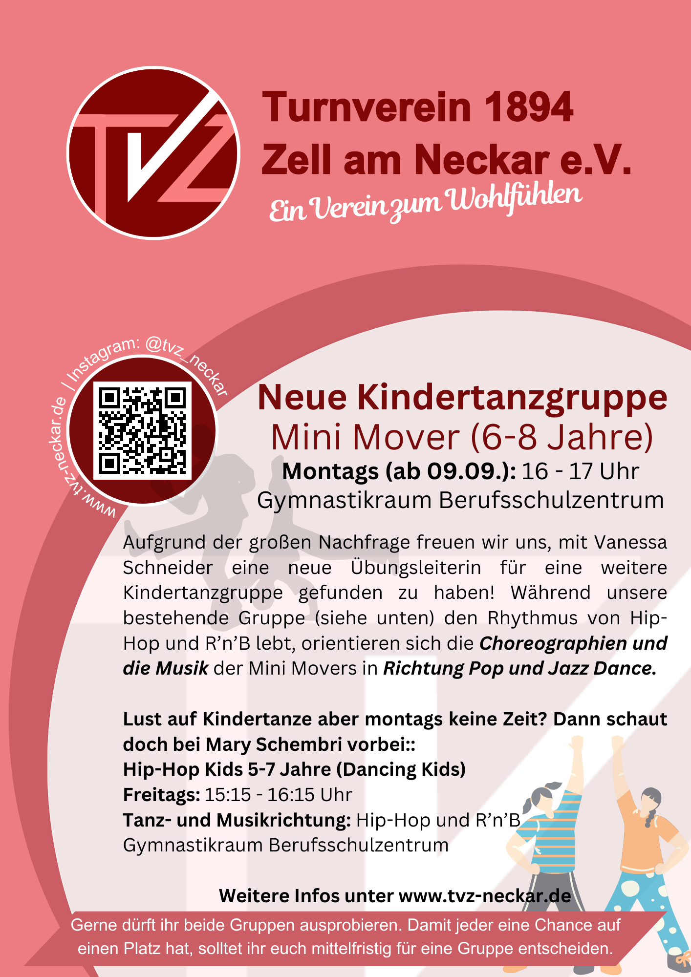 Read more about the article Neue Kindertanzgruppe