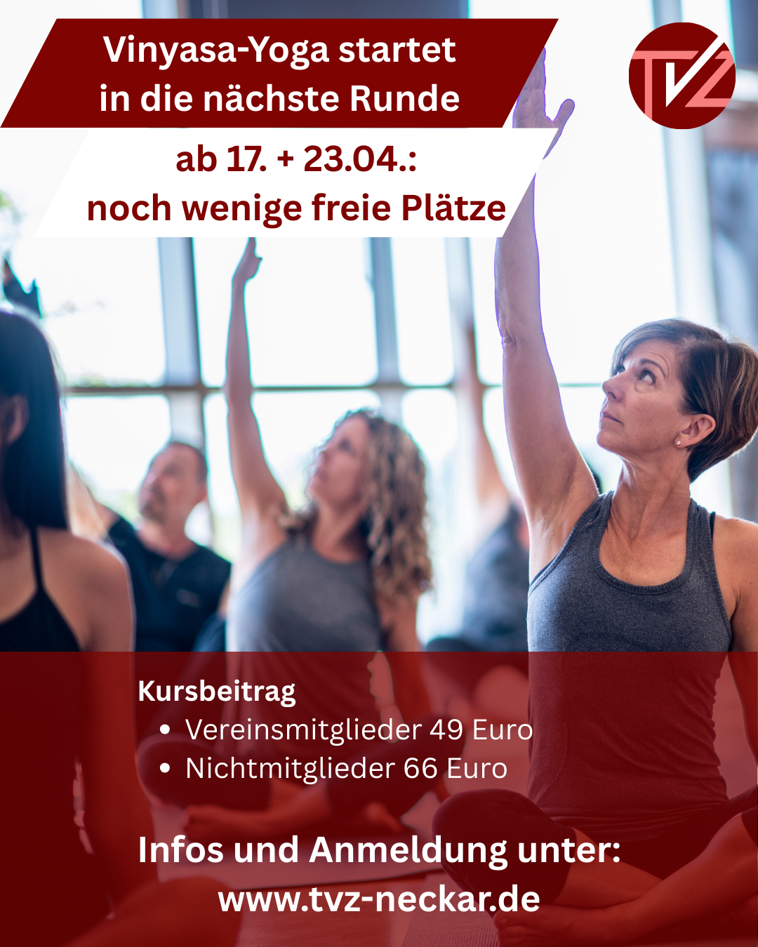 You are currently viewing Vinyasa-Yoga startet in die nächste Runde