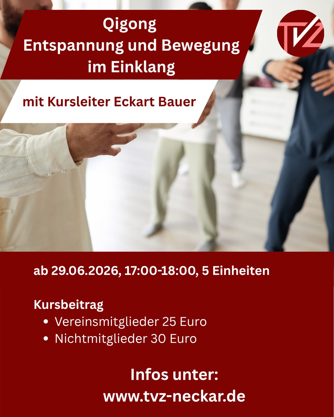 Read more about the article Neuer Kurs:Qigong